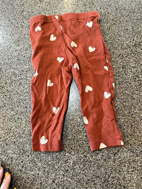 Carter's Baby 12M Heart Print Leggings